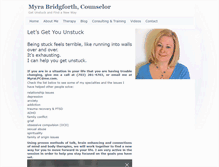 Tablet Screenshot of myrabridgforth.com